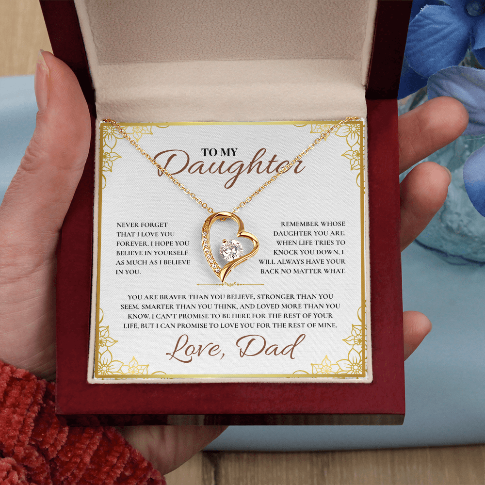 To My Daughter, I will Always Have your Back