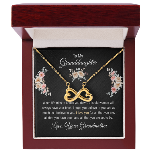 To My Granddaughter, This Old Woman Will Have Your Back (B)