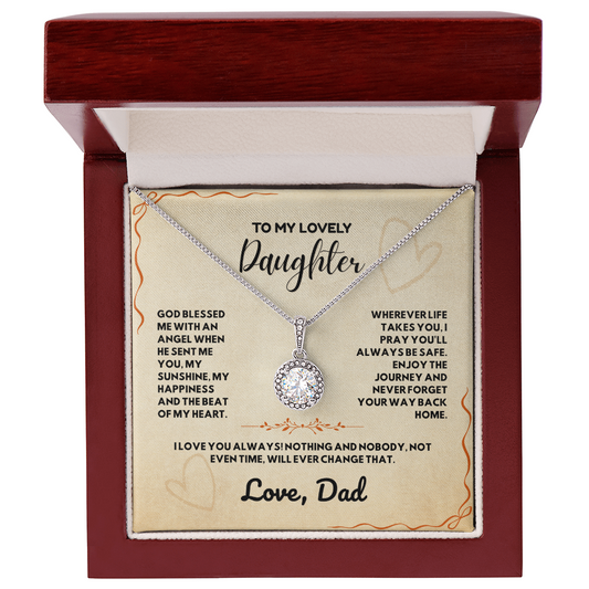 To my Daughter, God Blessed me with an Angel (B)