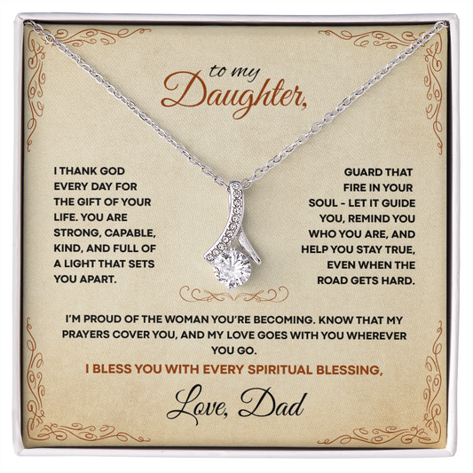 To My Daughter, My Love Goes with You wherever You Go (Y)