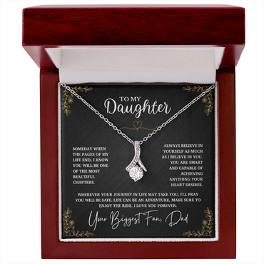 To My Daughter, Believe in Yourself as Much as I Believe in You (B)