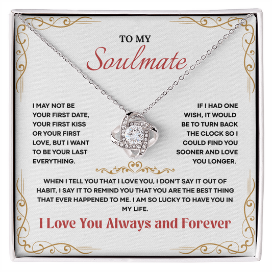 To My Soulmate, You Are The Best