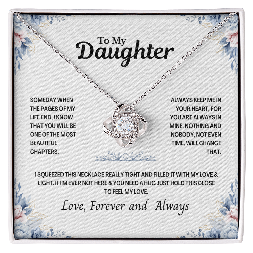 To My Daughter, You Are Always in My Heart (W)