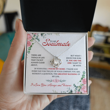To My Soulmate, You are the One I Want To Be With - Gift Set