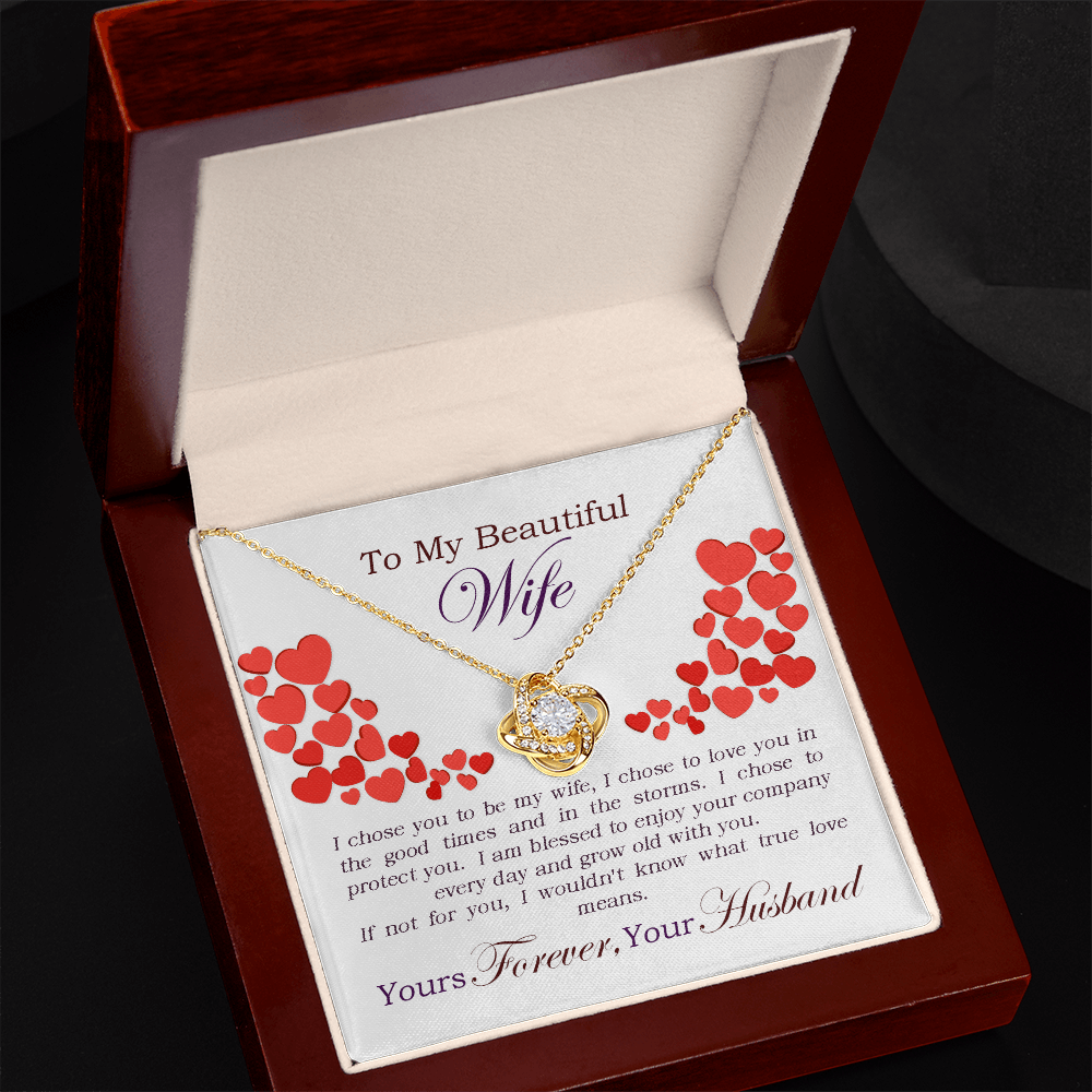 To My Wife, I chose to love you gift set