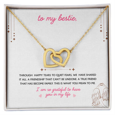 To My Bestie, you are a True Friend who has become Family - Gift Set