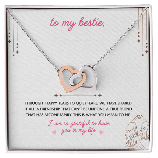 To My Bestie, you are a True Friend who has become Family - Gift Set