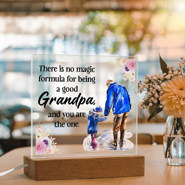 Acrylic - Grandpa You are the One