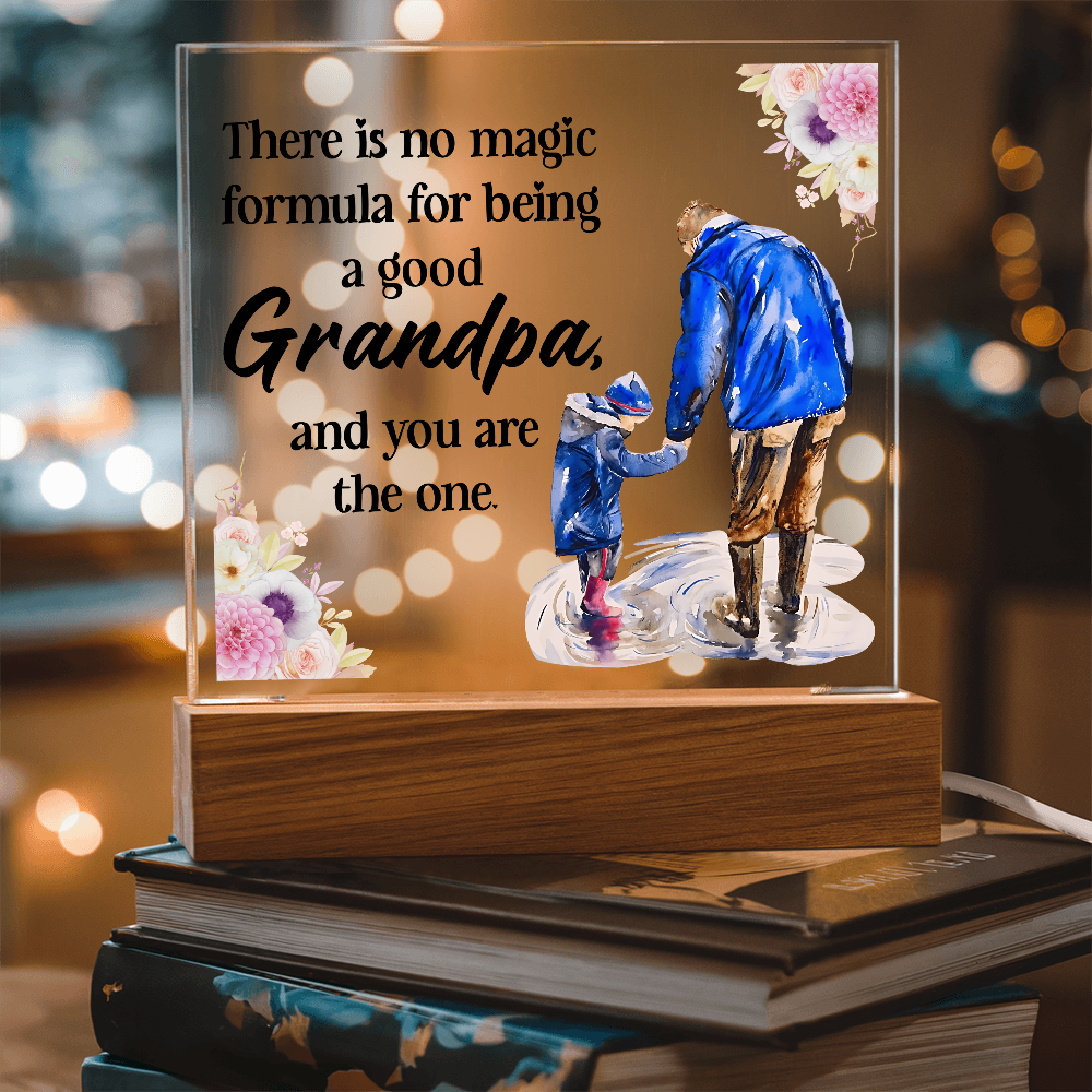 Acrylic - Grandpa You are the One