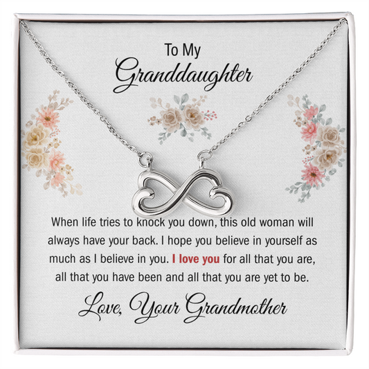 To My Granddaughter, This Old Woman Will Have Your back (W)