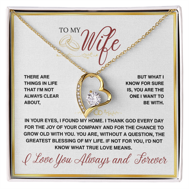 To My Wife, in your Eyes, I found my Love