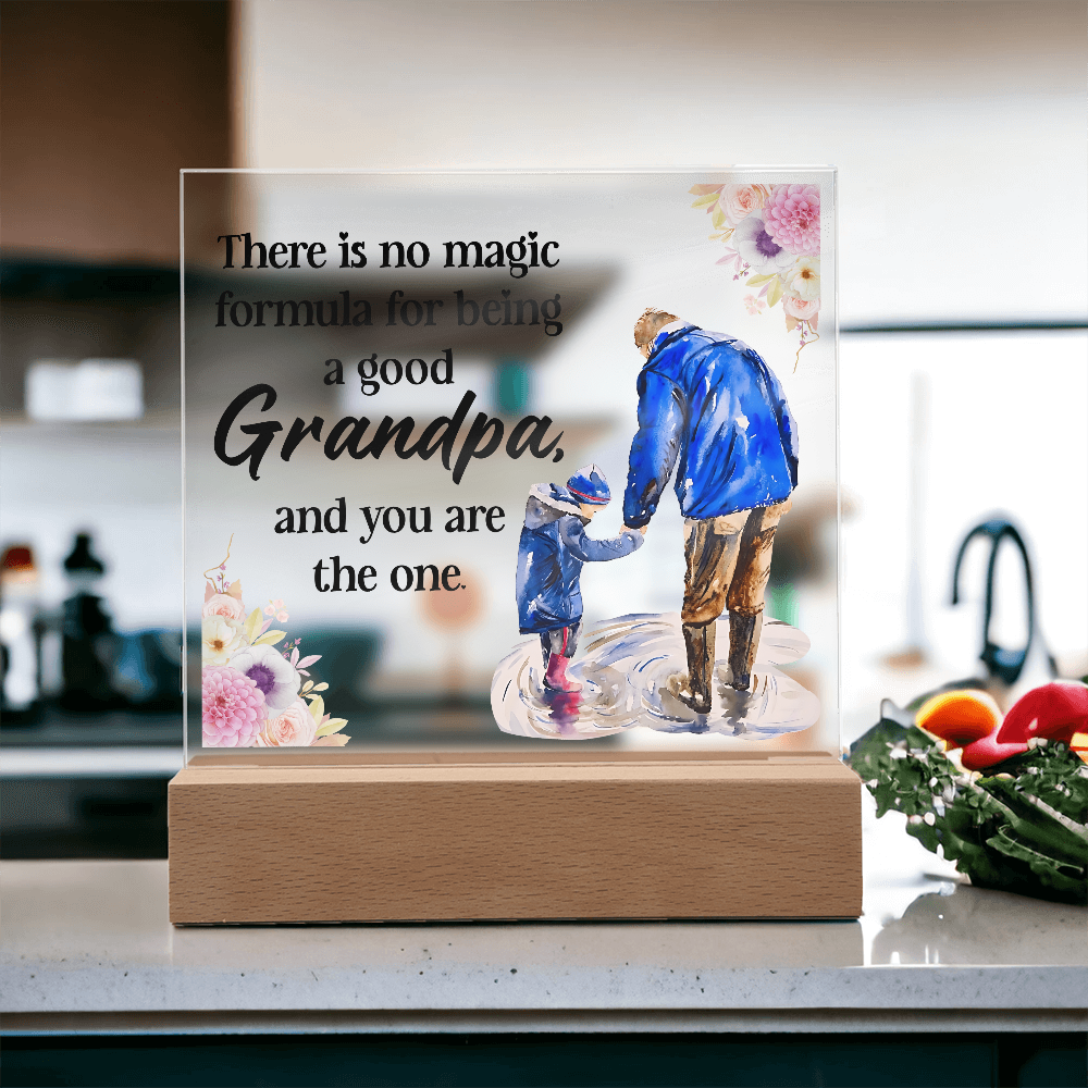 Acrylic - Grandpa You are the One