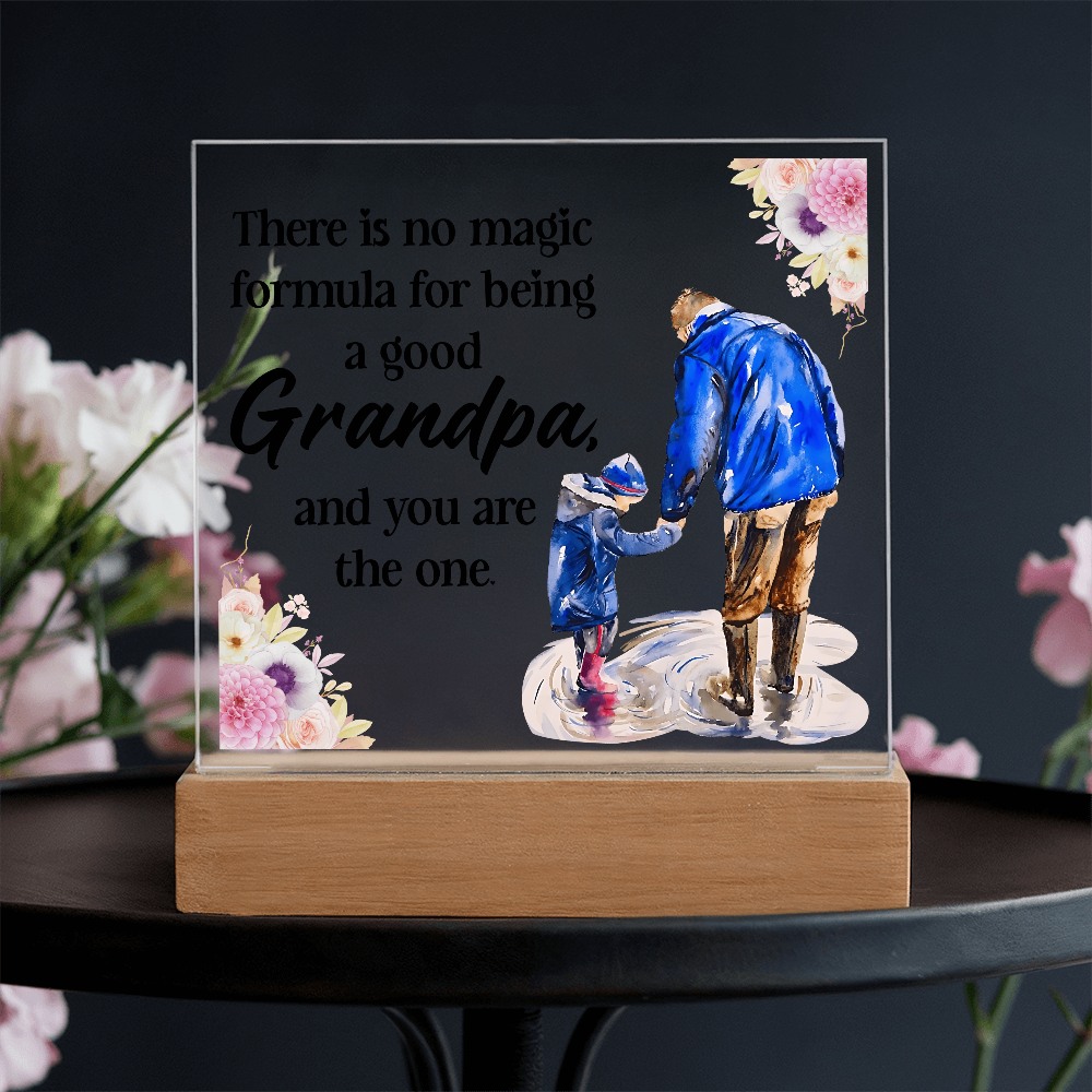 Acrylic - Grandpa You are the One