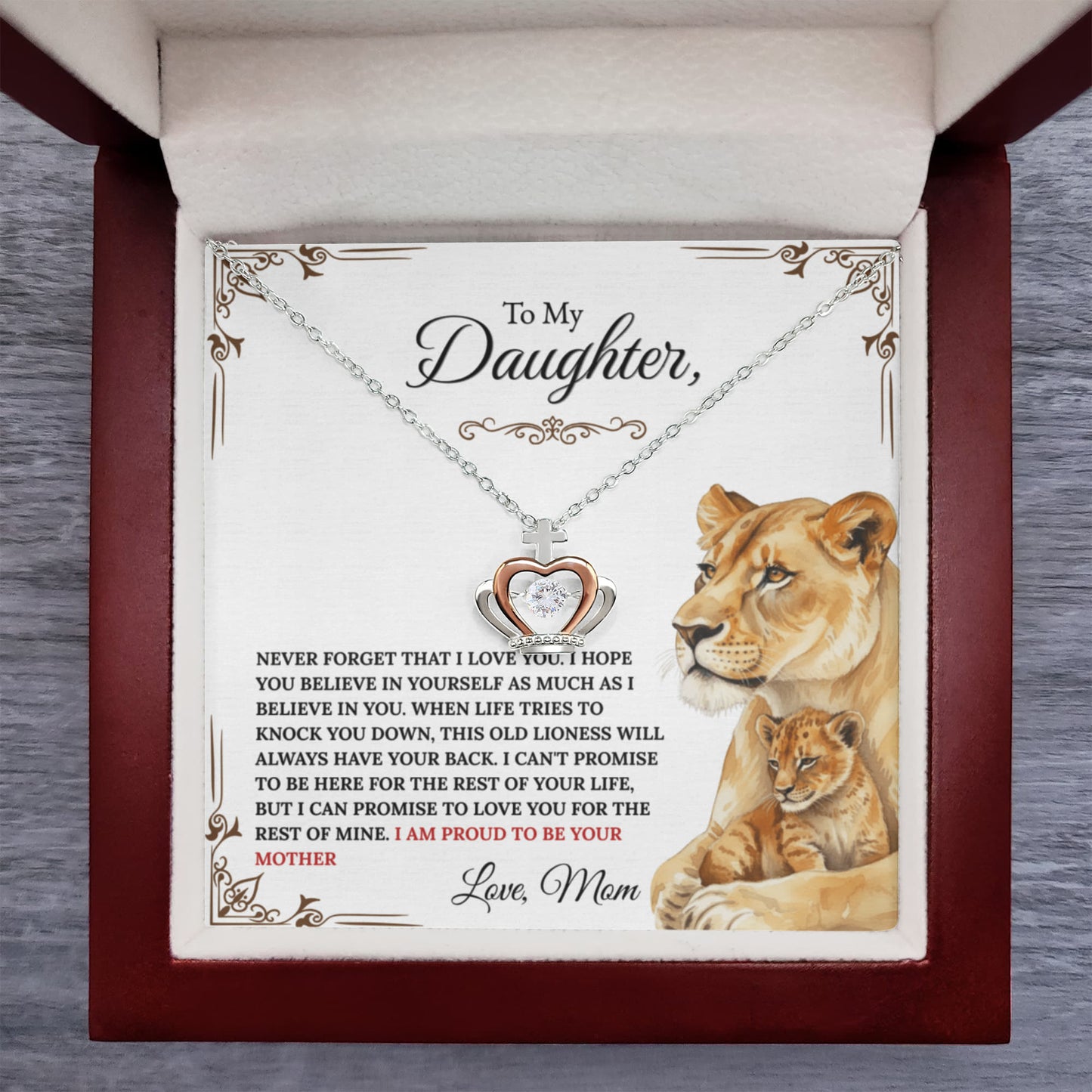 To My Daughter, I am Proud to be your Mother