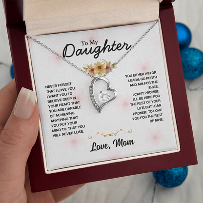 To My Daughter, You Are Capable of Anything (W)