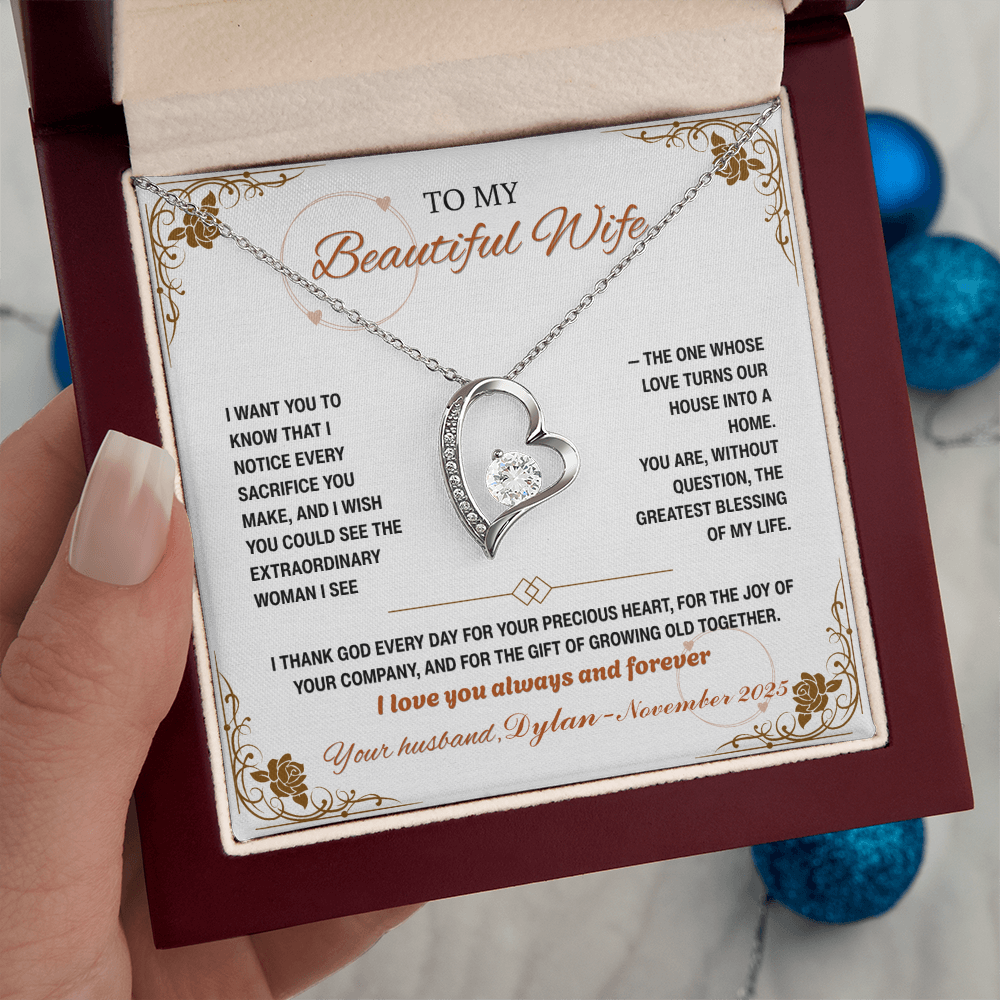 To My Beautiful Wife, You are an Extraordinary Woman (W)