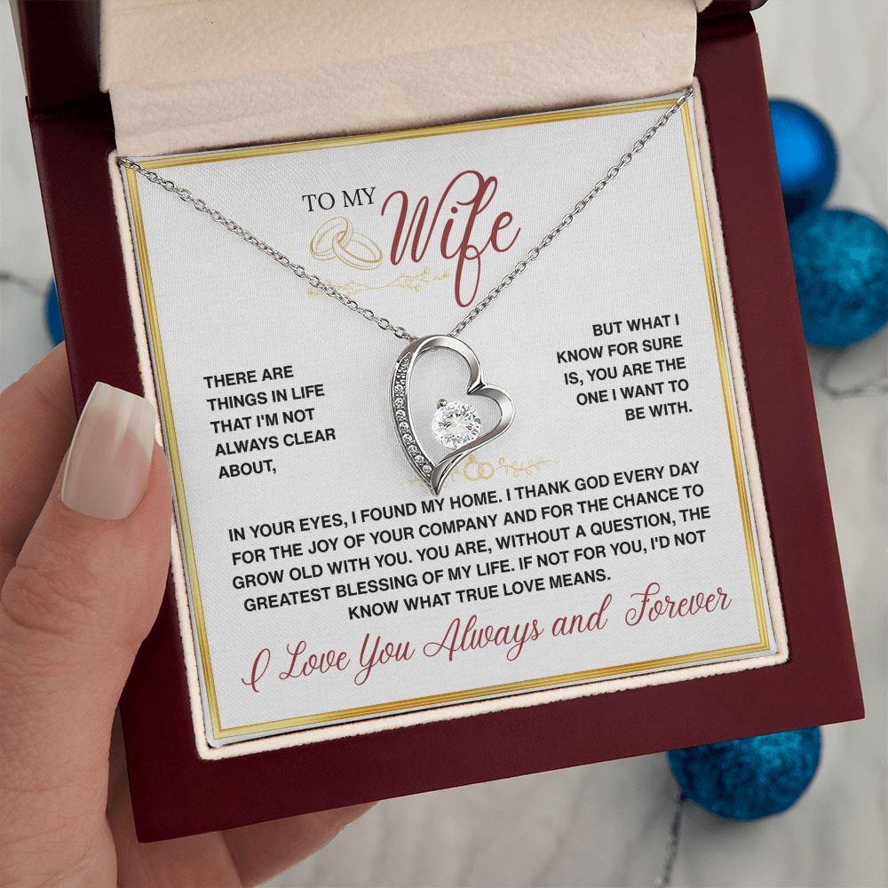 To My Wife, in your Eyes, I found my Love