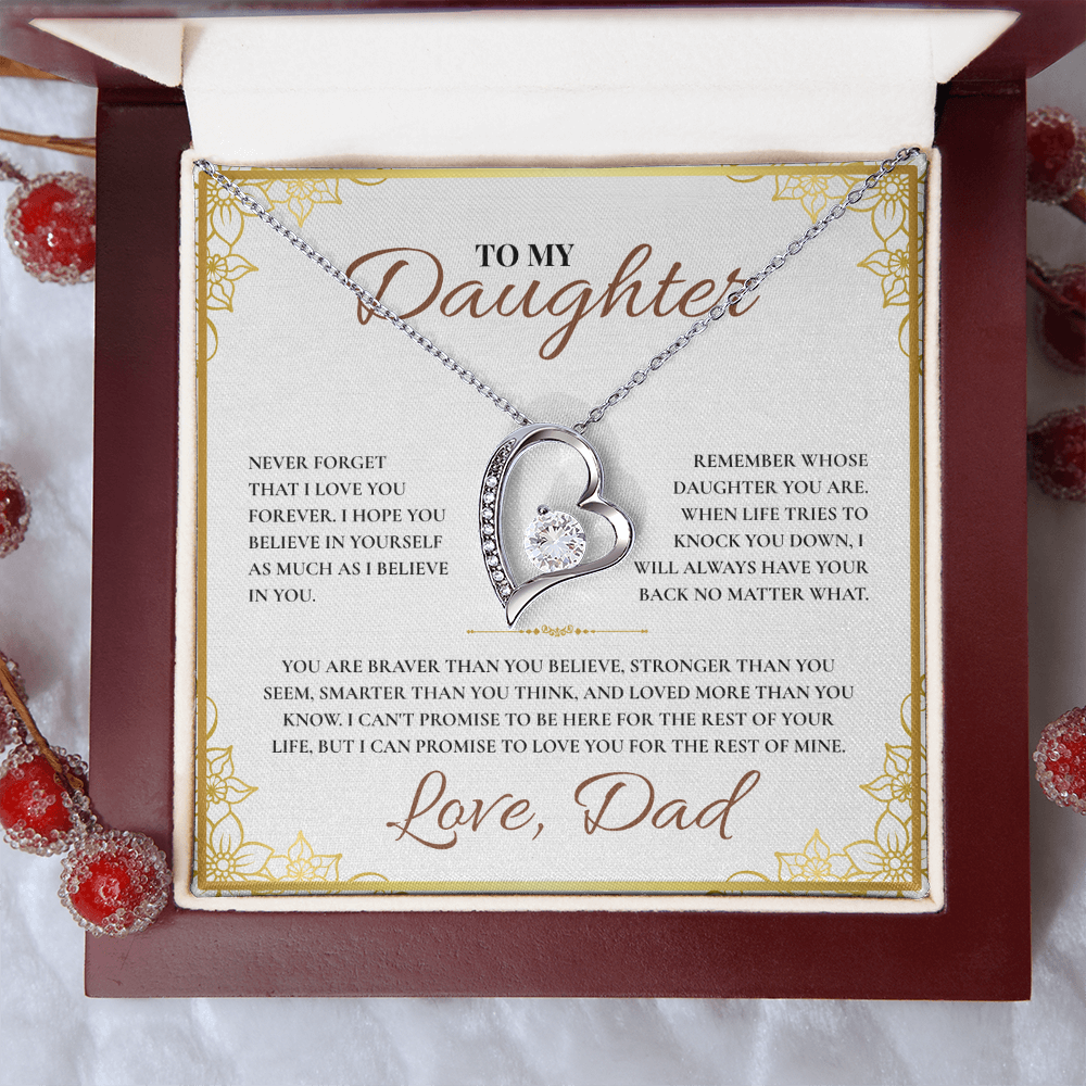 To My Daughter, I will Always Have your Back