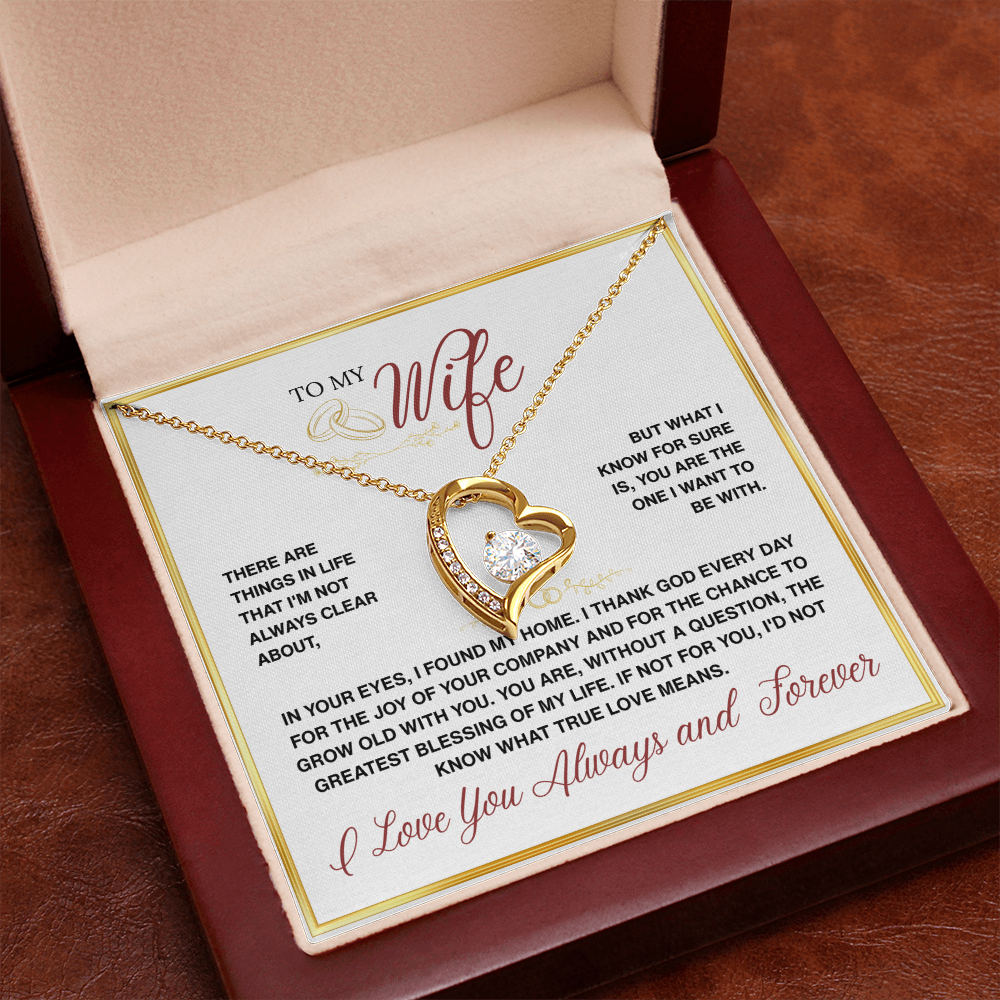 To My Wife, in your Eyes, I found my Love