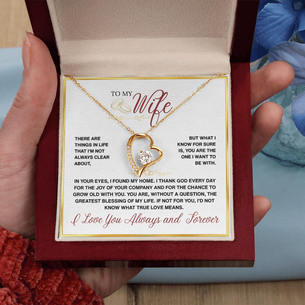 To My Wife, in your Eyes, I found my Love