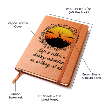 Journal for Adventure Seeker – Wilderness Sunset Notebook