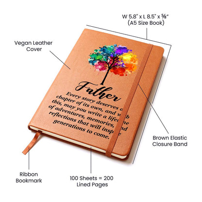Father's Legacy Journal – Tree of Life Notebook