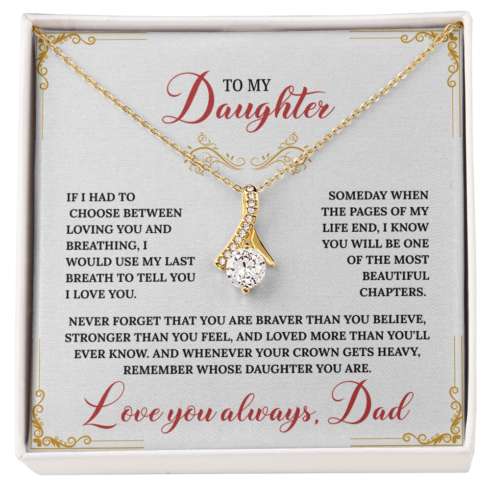 To My Daughter, the Most Beautiful Chapter