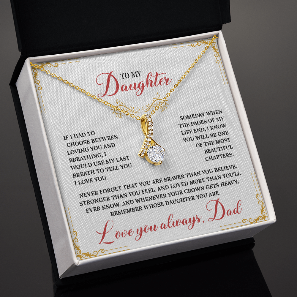 To My Daughter, the Most Beautiful Chapter