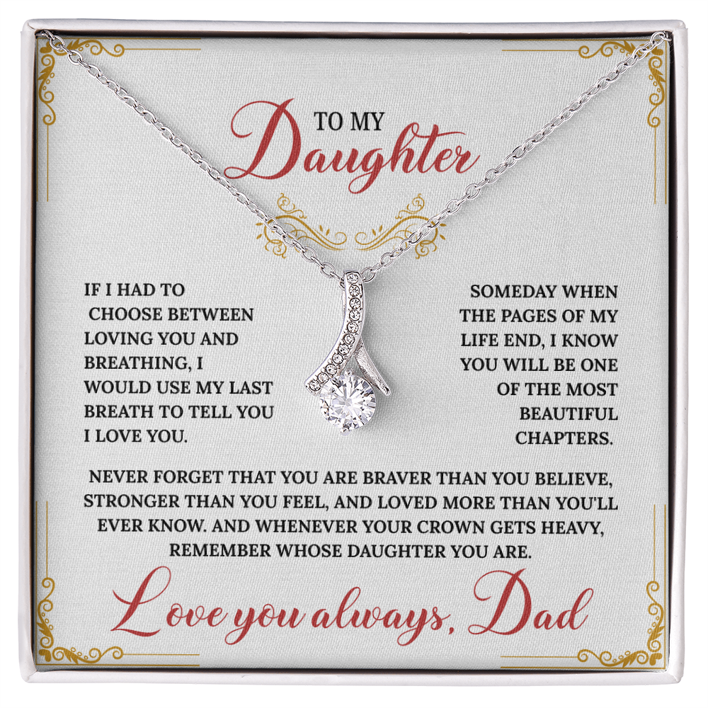 To My Daughter, the Most Beautiful Chapter