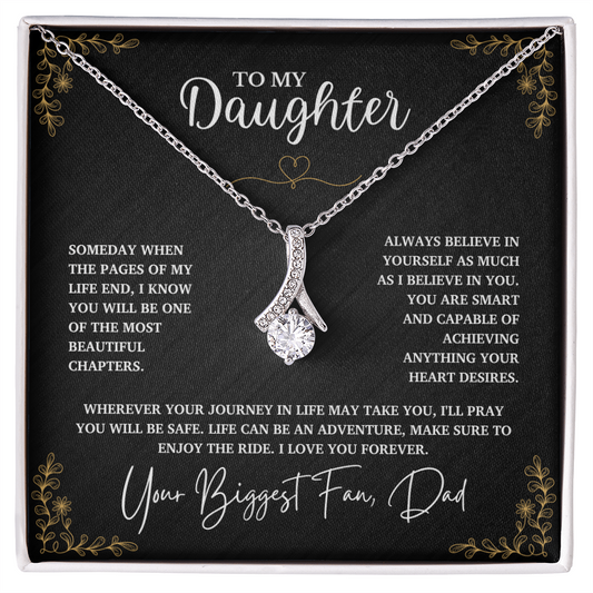 To My Daughter, Believe in Yourself as Much as I Believe in You (B)