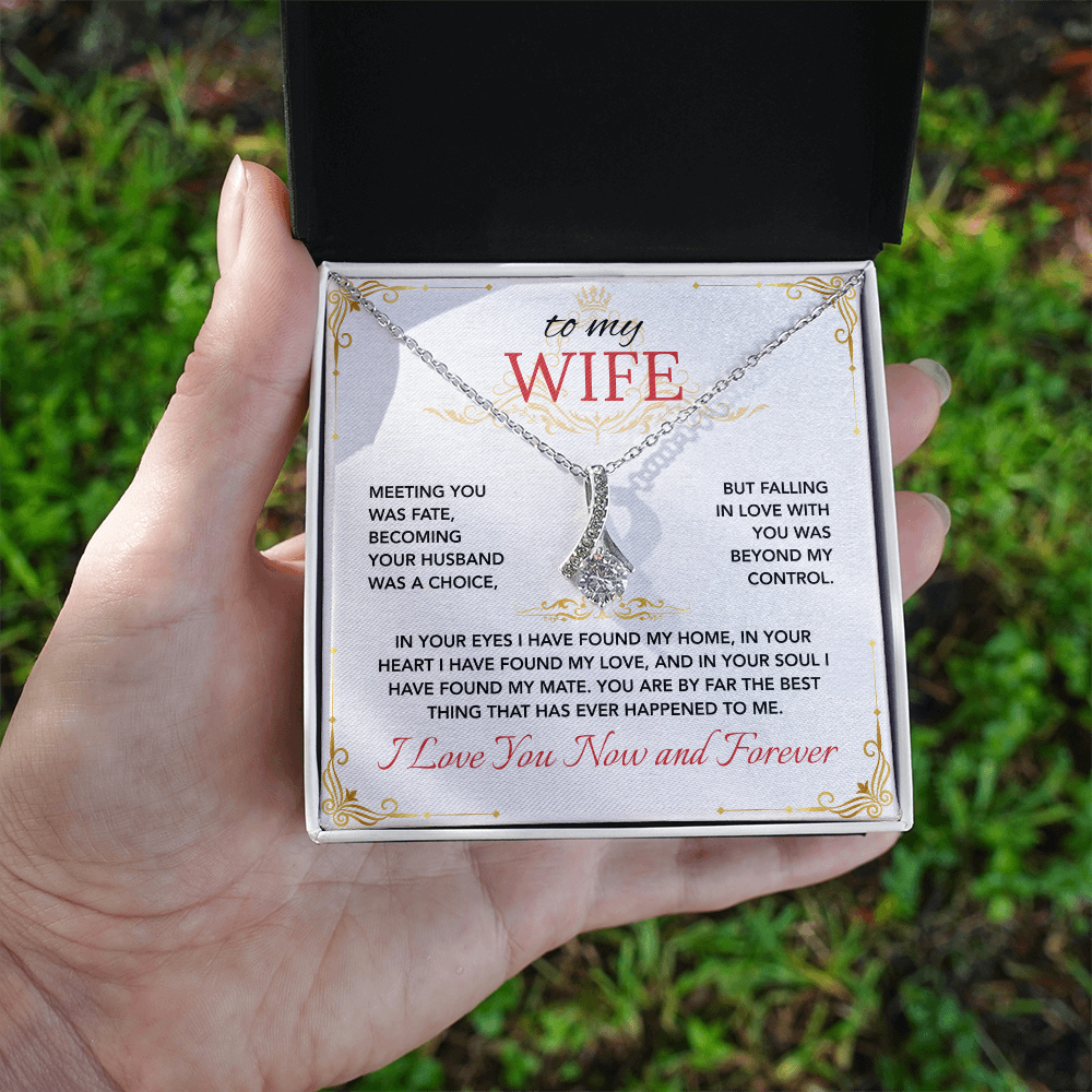 To My Wife, in your Eyes I Found my Home