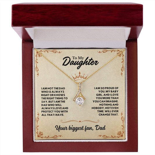 To my Daughter, I'm your biggest Fan (Y)