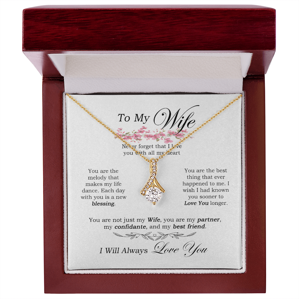 To My Wife, You Are the Melody of my Life