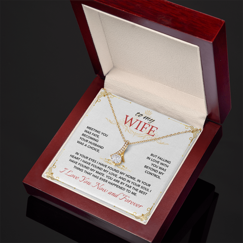 To My Wife, in your Eyes I Found my Home