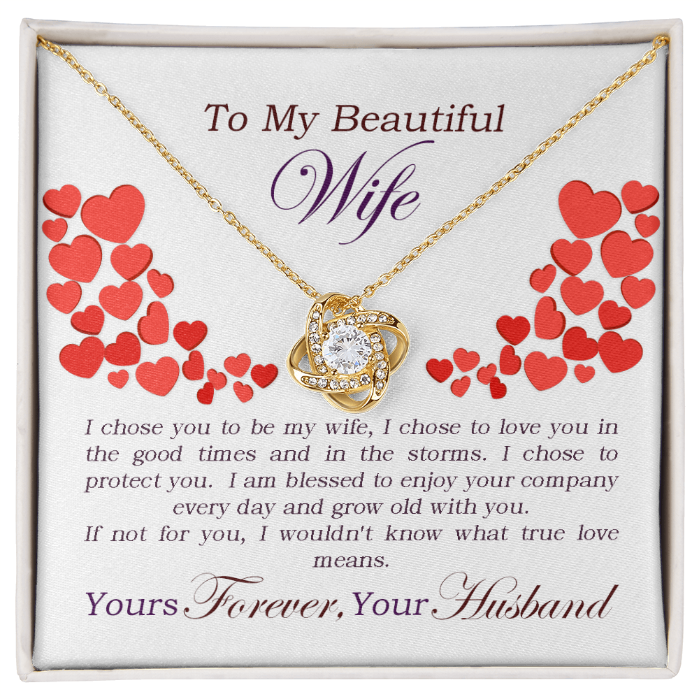 To My Wife, I Chose You