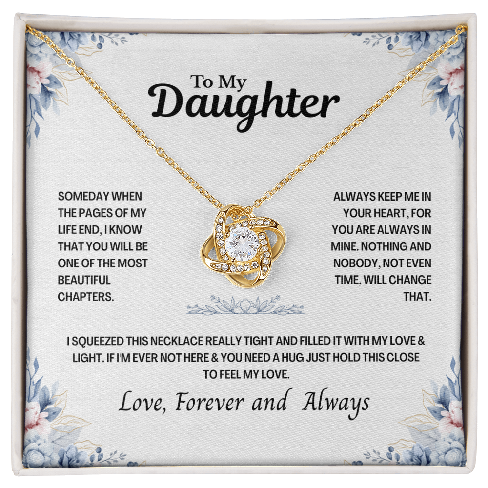 To My Daughter, You Are Always in My Heart (W)