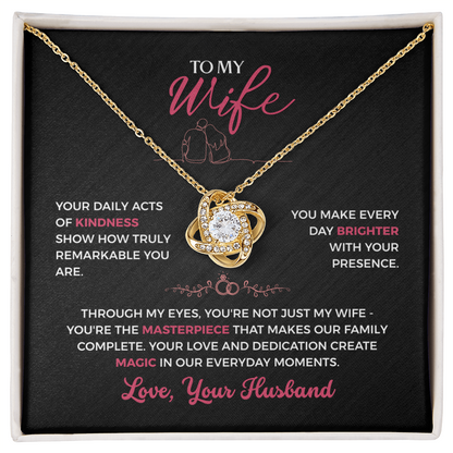 To my Wife, You make every day Brighter (B)