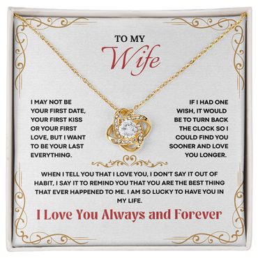 To My Wife, You are the Best