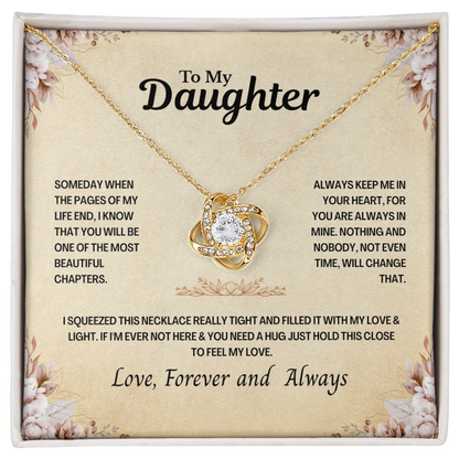 To My Daughter, You Are Always in My Heart (Y)