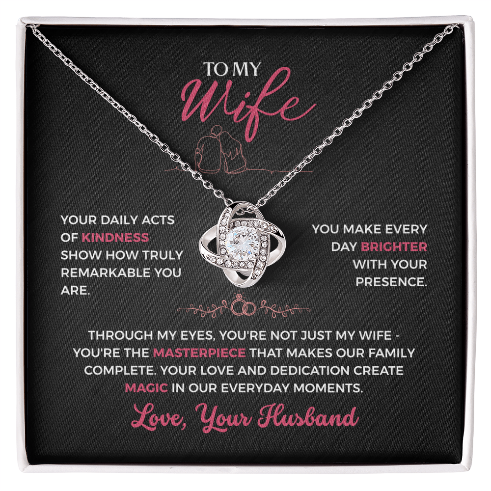 To my Wife, You make every day Brighter (B)