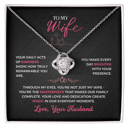 To my Wife, You make every day Brighter (B)