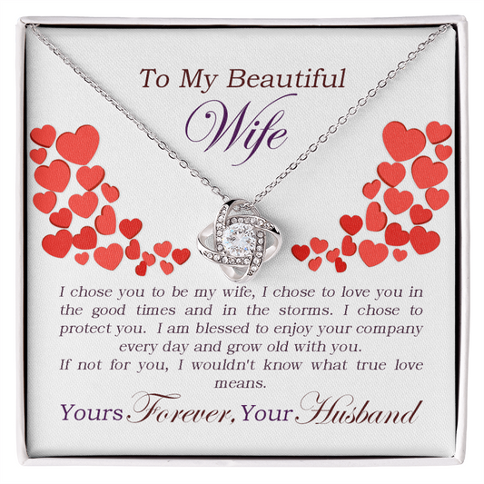 To My Wife, I chose to love you gift set