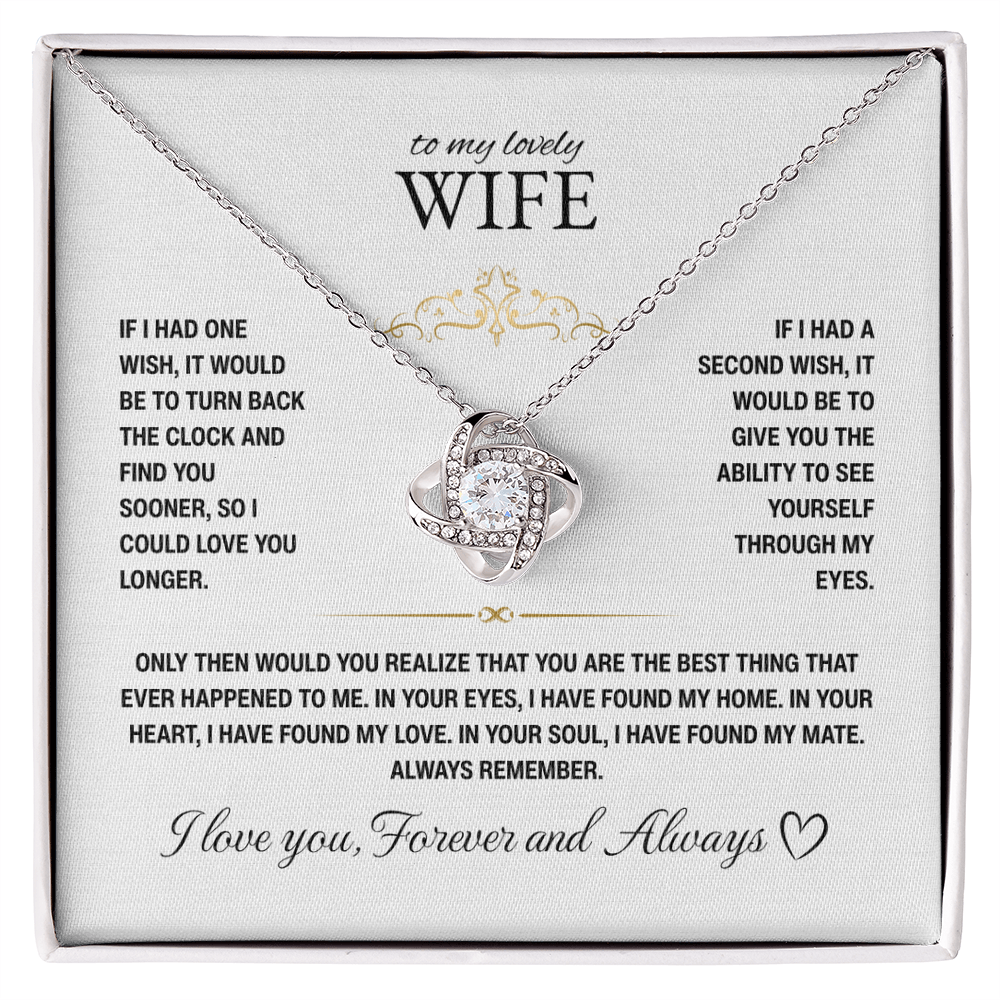 To My Wife, I Have Found my Home in your Heart (W)