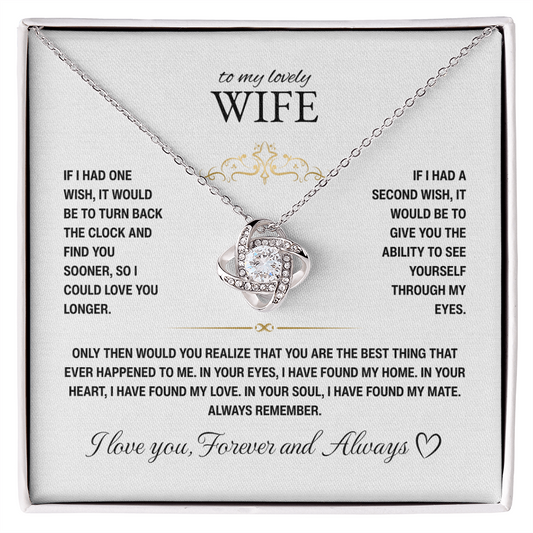 To My Wife, I Have Found my Home in your Heart (W)