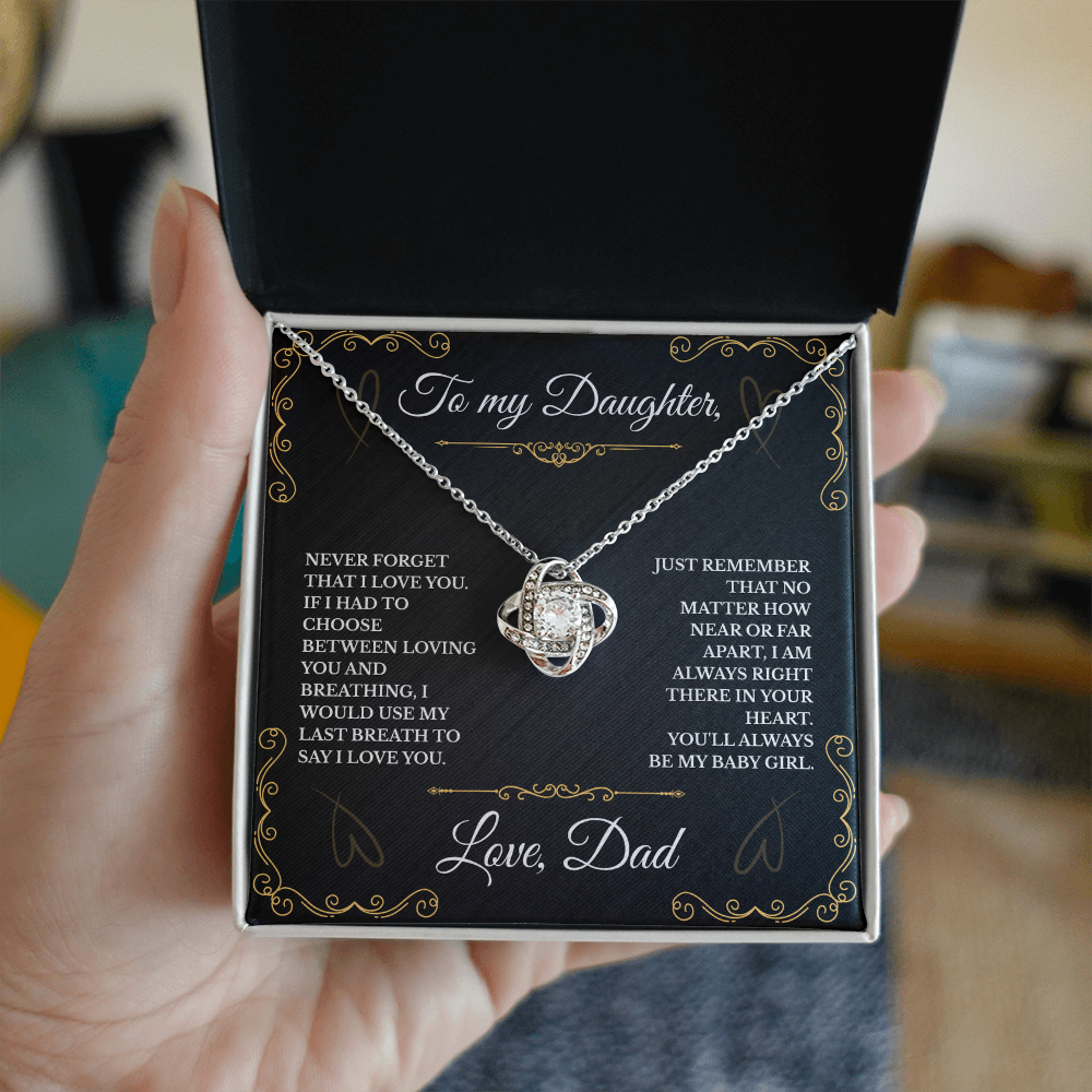 To My Daughter, I'm Always Right There in Your Heart