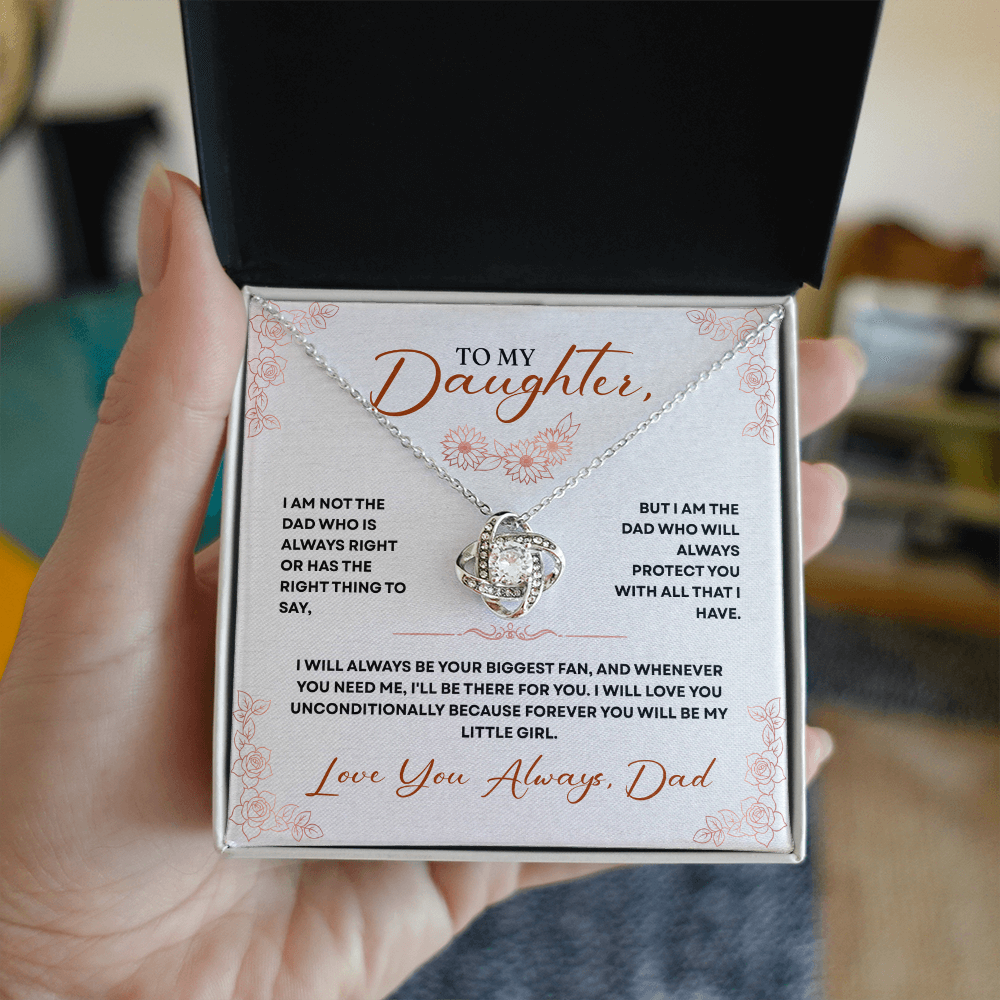 To My Daughter, I'm always your biggest fan