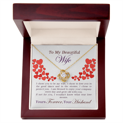To My Wife, I chose to love you gift set