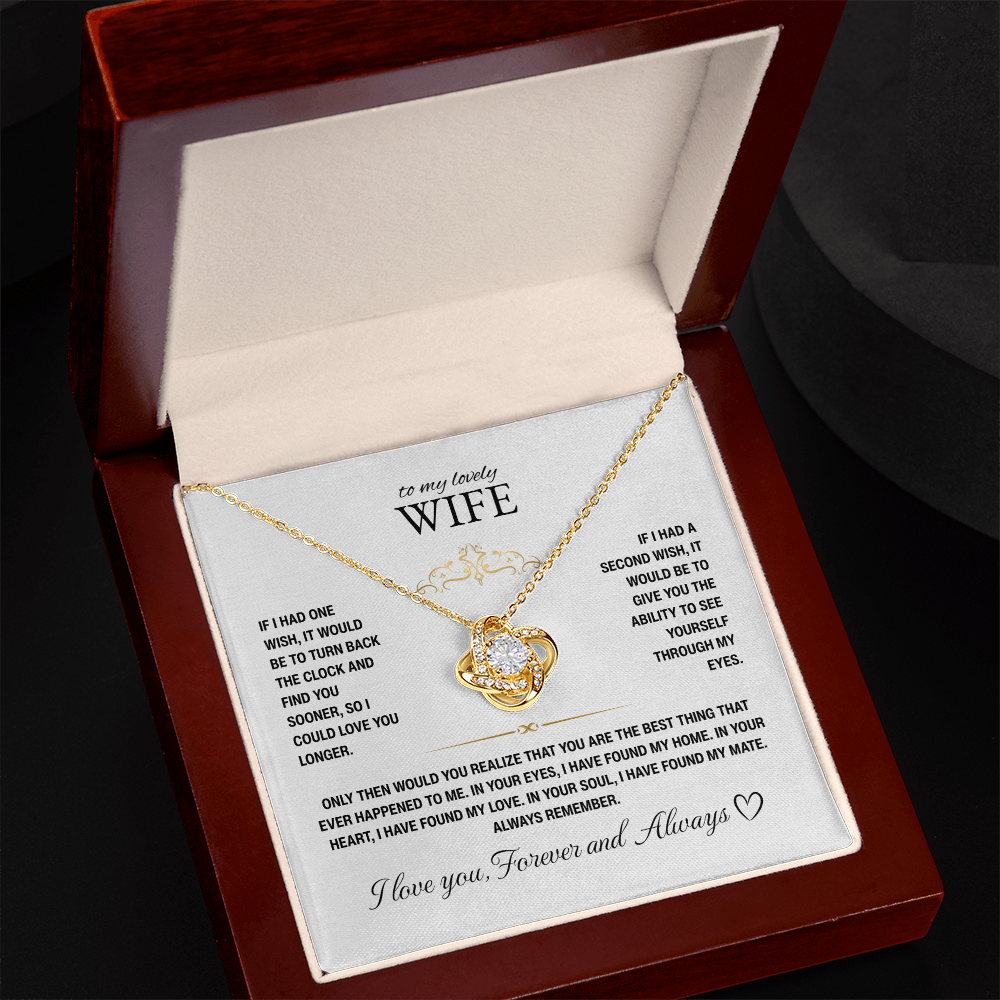 To My Wife, I Have Found my Home in your Heart (W)