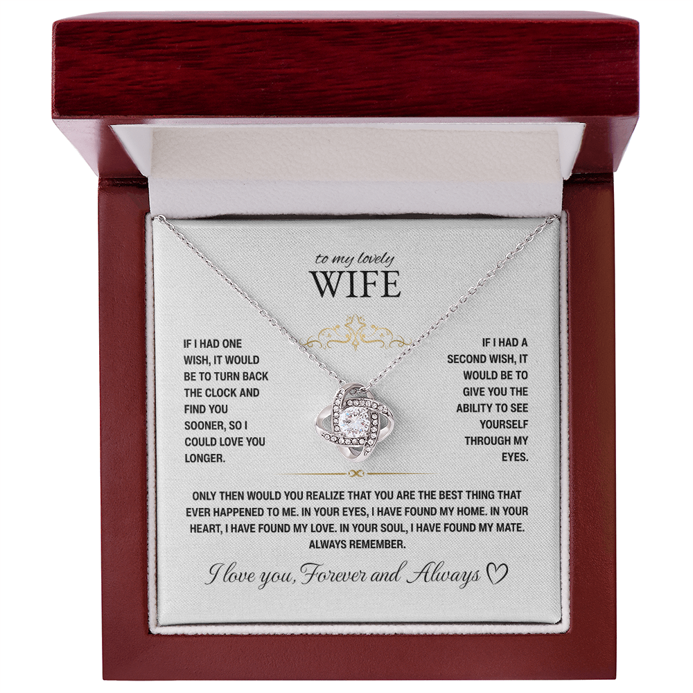 To My Wife, I Have Found my Home in your Heart (W)