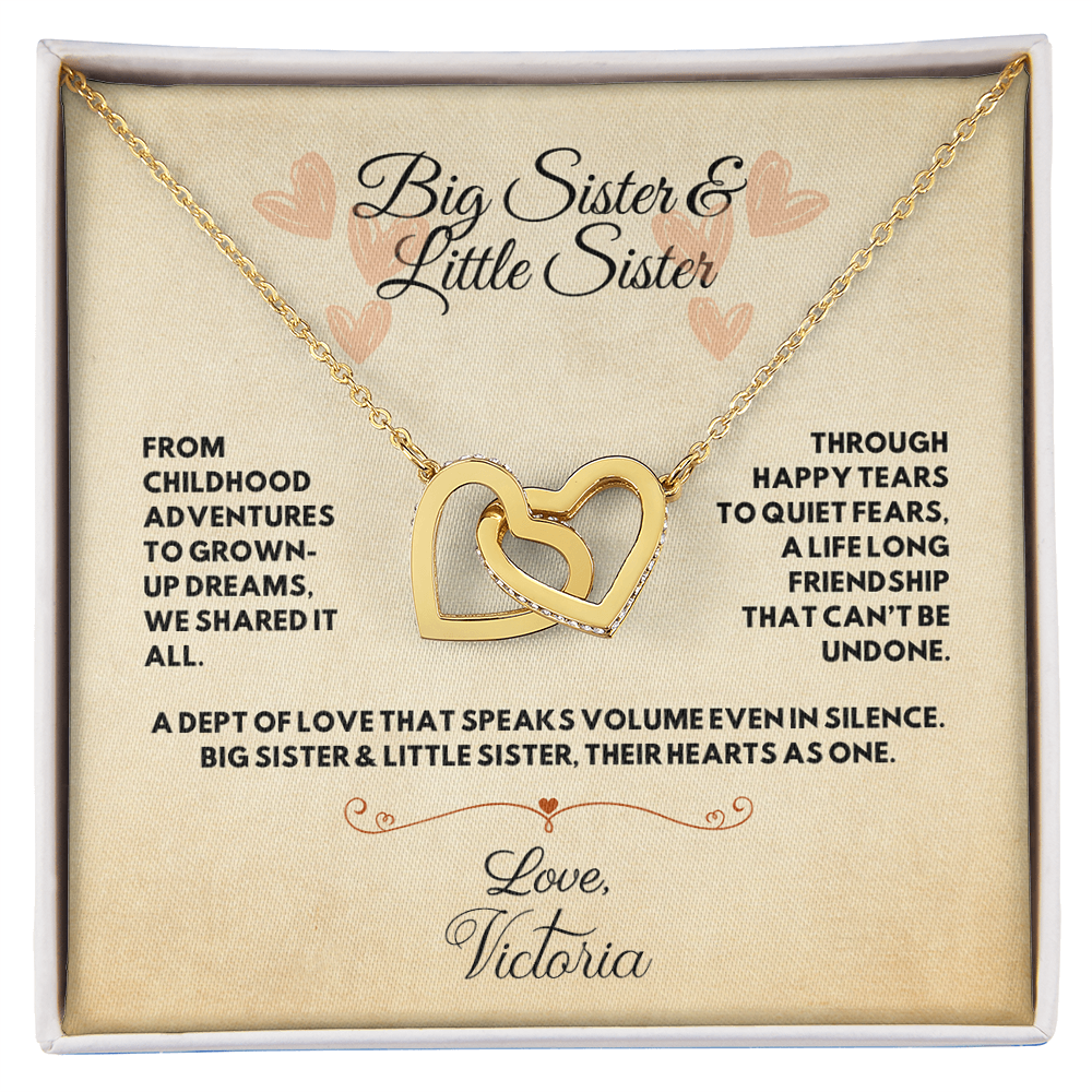 Sister & Sister, Their Hearts as one (Personalize)
